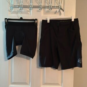 Fox Boys Youth cycling shorts with shamy